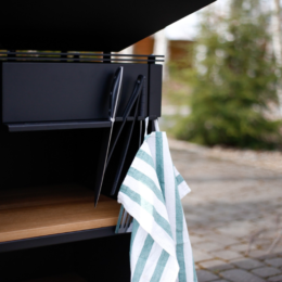 Shelf voor Quadrum vuurpit met BBQ