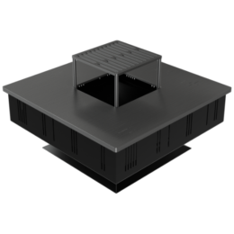 Quadrum vuurpit met BBQ